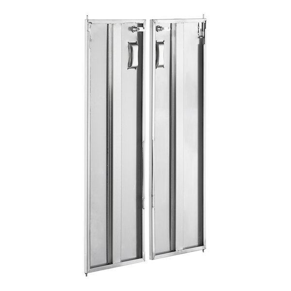 Regency Removable Locking Door Set for 16" x 24" x 42" Enclosed Base Utility Carts