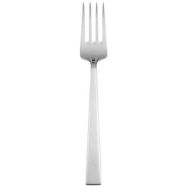 A Sant'Andrea Fulcrum stainless steel serving fork with a silver handle.