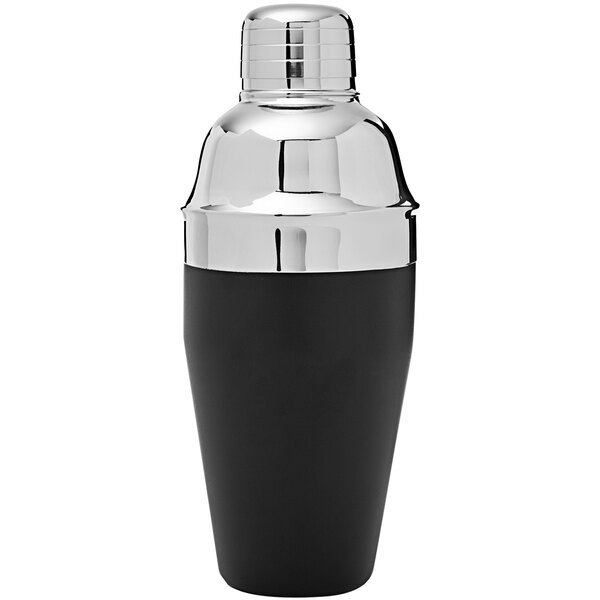 a close-up of a cocktail shaker
