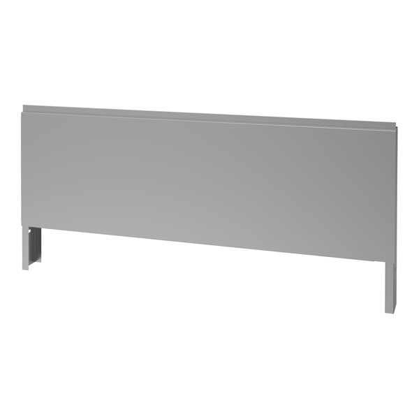 A metal backguard designed for use with Garland Master Series Ranges, measuring 34 inches wide.