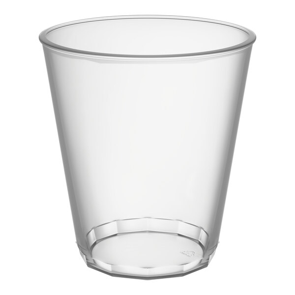 Fineline Quenchers 402-CL 2 oz. Plastic Shot Cup - 2,500/Case