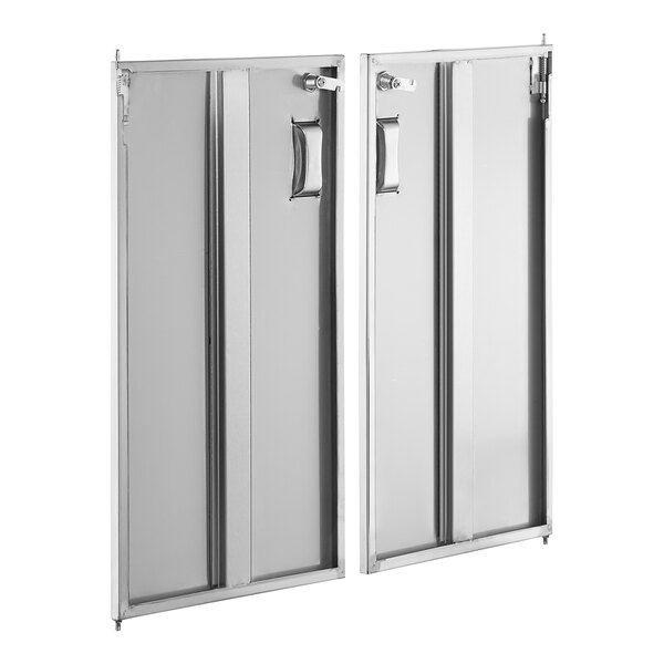 Regency Removable Locking Door Set for 18" x 30" x 33" Enclosed Base Utility Carts