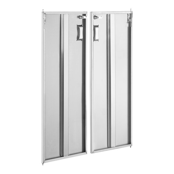 Regency Removable Locking Door Set for 18" x 30" x 42" Enclosed Base Utility Carts