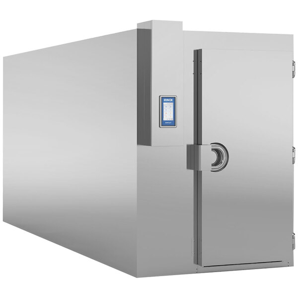 A large stainless steel Irinox Multifresh blast chiller/shock freezer with a door open.