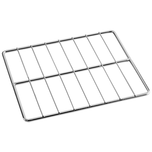 A metal grid with four bars on it.