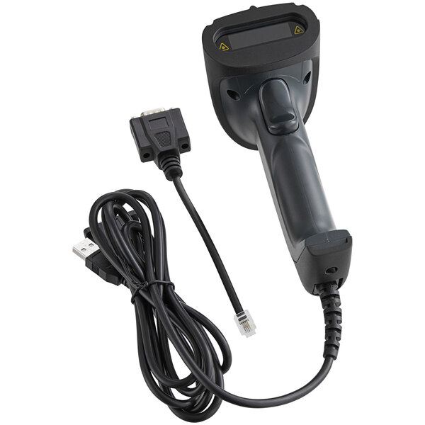 A Royal barcode scanner with a cable.