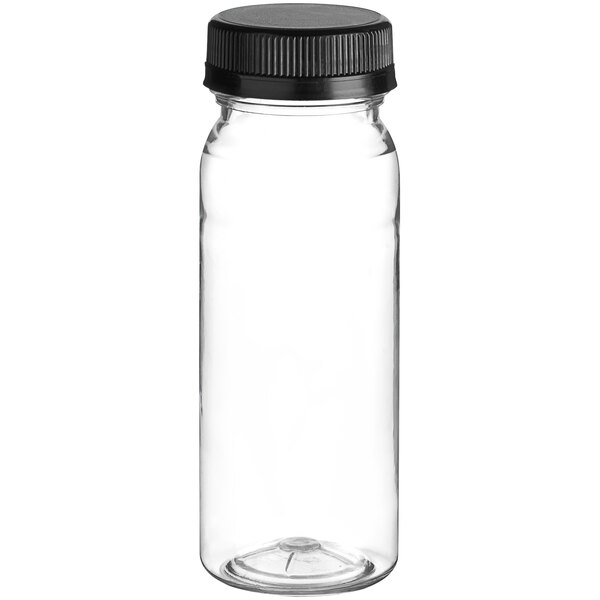 Juice Bottle Clear (12 oz.): In Bulk at WebstaurantStore