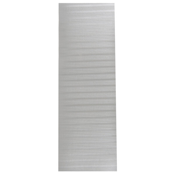 A gray ribbed Cactus Mat with white background and black lines.