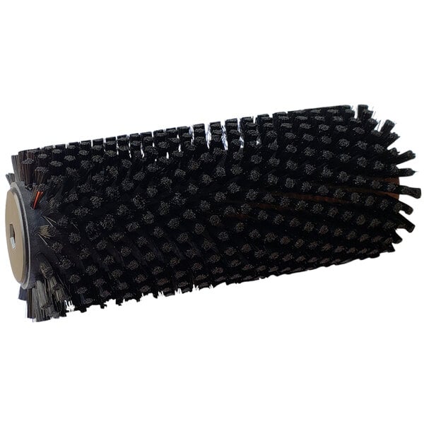 A black brush with black bristles.