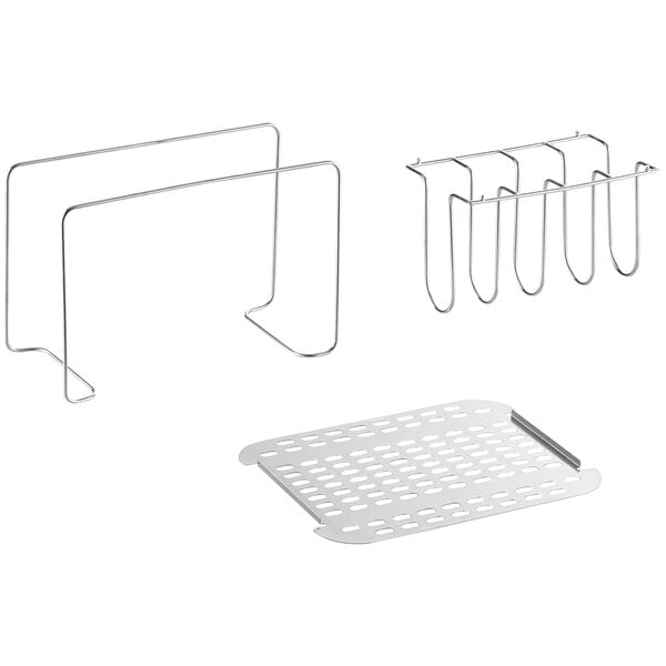 VacPak-It Rack and Clapboard Kit for SVC100 Sous Vide Circulator with metal racks and a rack.