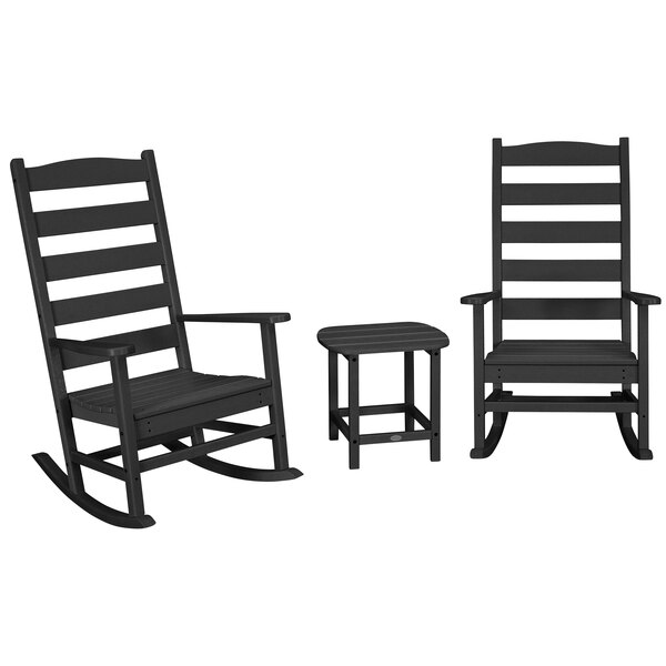 a black stool with a white background