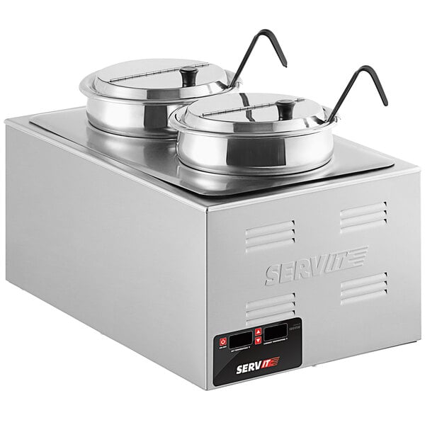 CAC ELFW-1500 Full-Size Electric Food Warmer with Vented Sides