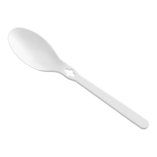 WeGo White Polypropylene Spoon Dispenser Refill - 1,000/Case