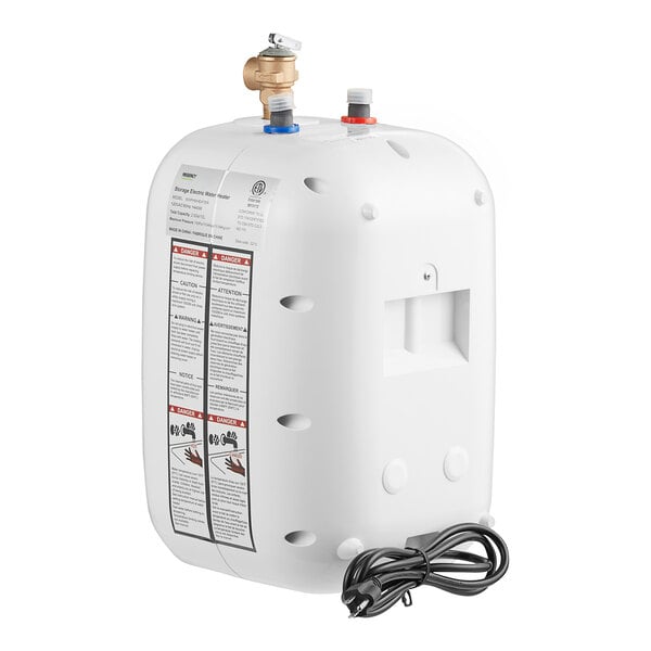 Regency 2.5 Gallon Electric Water Heater for Portable Hand Sink Carts - 120V, 1,440W