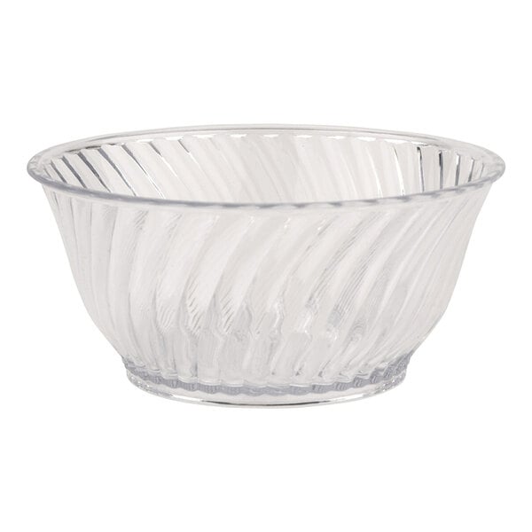 GET DD-80-CL Dessert Time 10 oz. Clear 4 3/4" Round Dessert Dish - 12/Pack