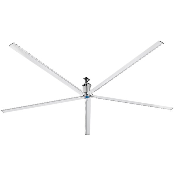 A MRCOOL Cool Blade industrial fan with four blades.