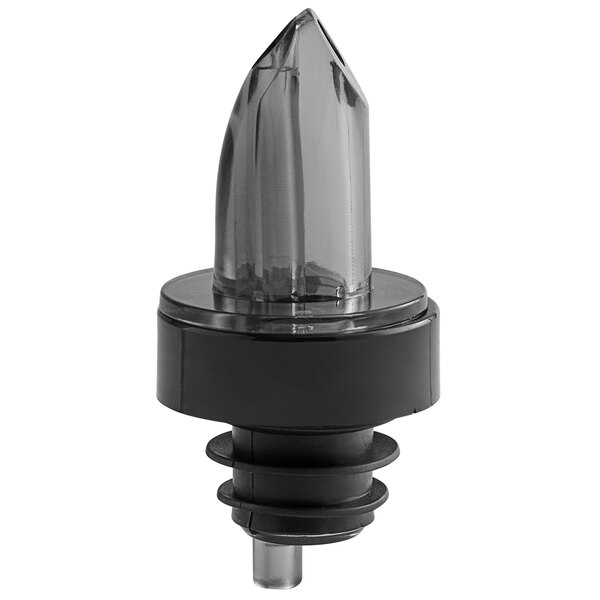 a close-up of a silver bottle