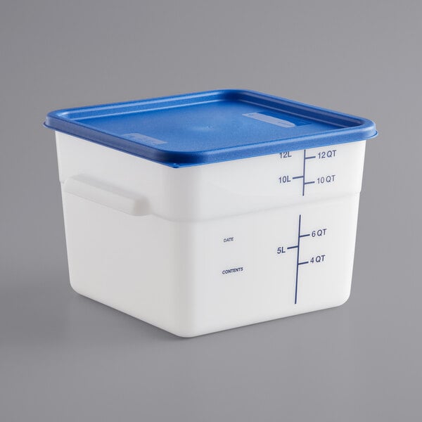 10 quart food storage container with lid