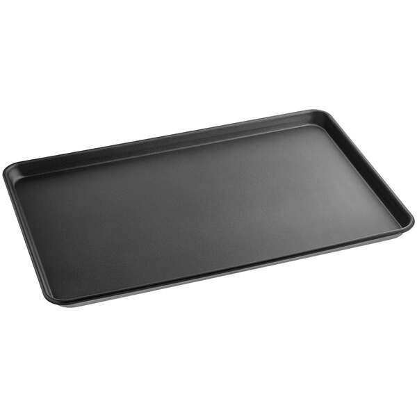Baker's Mark Full Size 18 Gauge 18 x 26 Wire in Rim Aluminum Sheet Pan  with