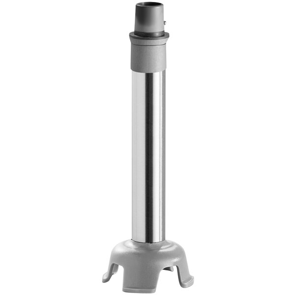 A stainless steel Sirman immersion blender shaft.