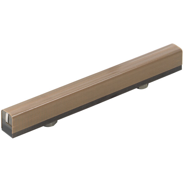 A brown rectangular Sirman seal bar with black handles.