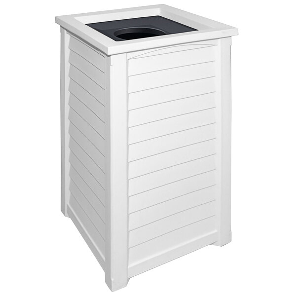 a white rectangular object with a lid