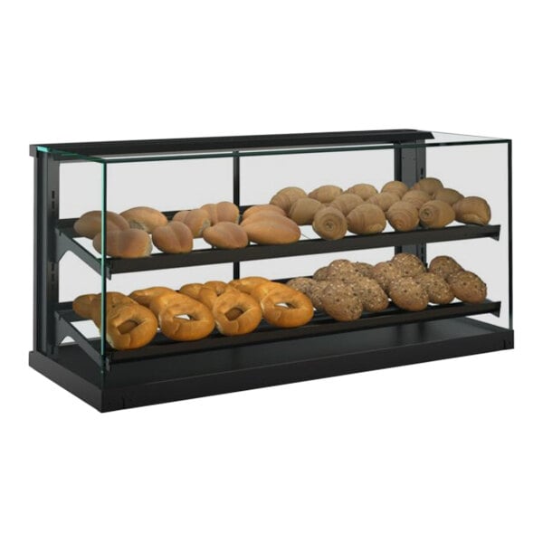 Four Shelf Bakery Display Case for selling Bread, Donuts, Pastries, Bagels