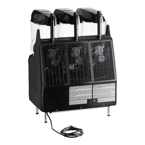 Narvon Summit Triple 3.2 Gallon Pourover Granita / Slushy / Frozen Beverage Machine - 115V