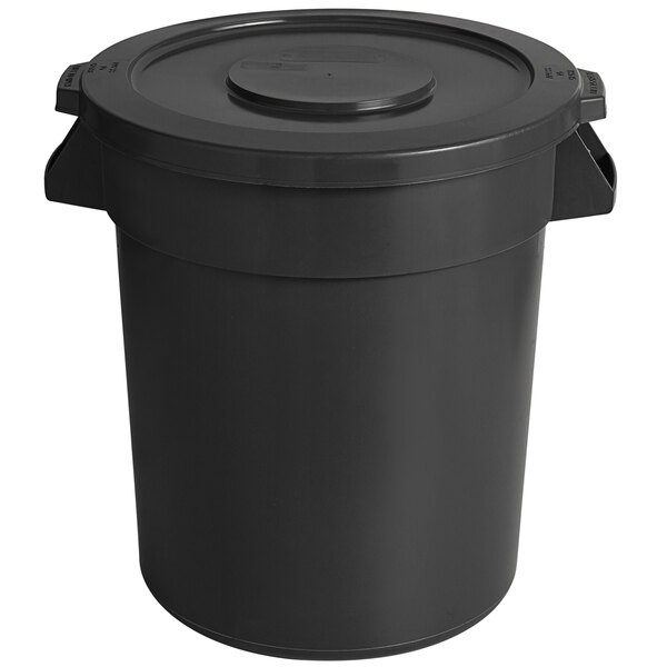 Black 20-Gallon Storage Tote