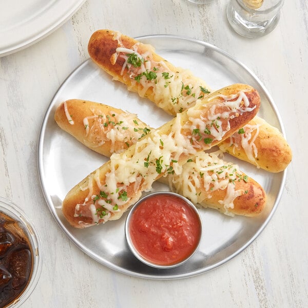 close up of food on a plate