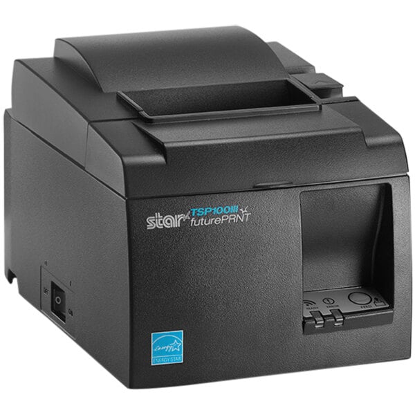 A gray Star TSP143IIIBi thermal receipt printer.