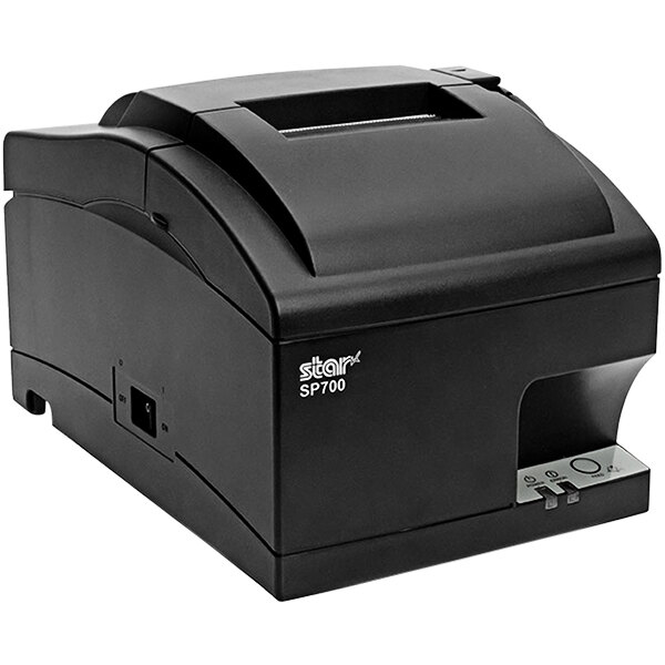 A Star Gray Impact Receipt Printer with a white box.