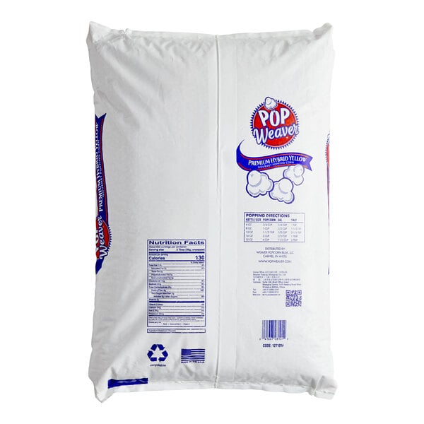 Pop Weaver Large Butterfly Popcorn Kernels 50 lb.