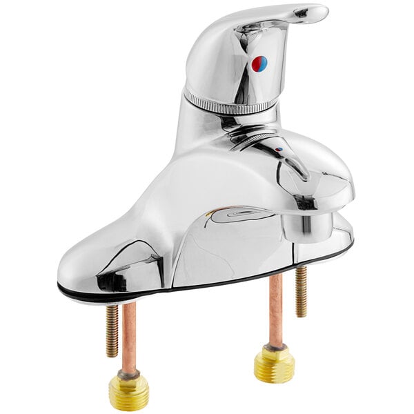 a close up of a faucet