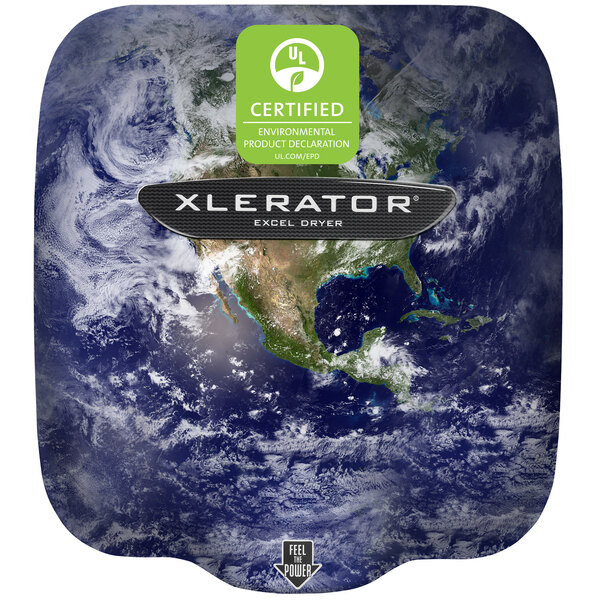 A black XLERATOR cast cover with white letters.