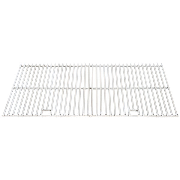 A metal grill grate for a Crown Verity 30" Charbroiler.