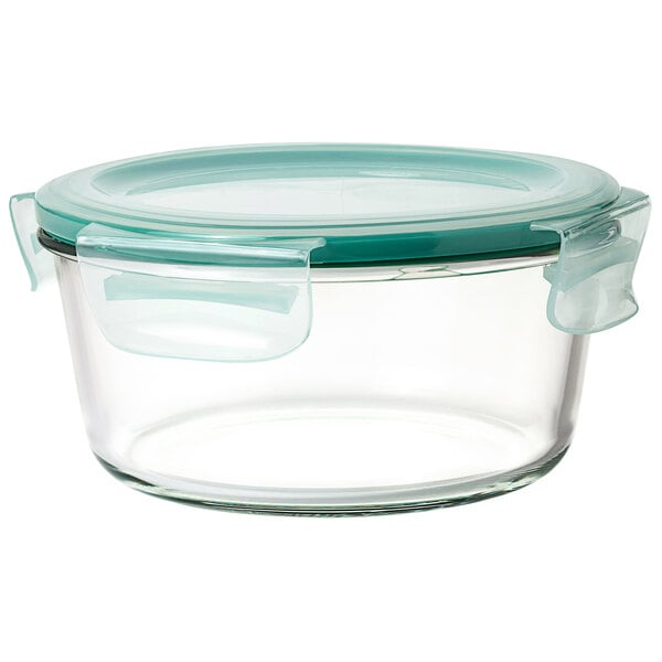 OXO Good Grips SmartSeal 7 Cup Clear Round Glass Container