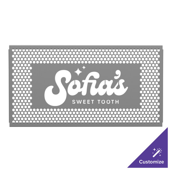 A SelectSpace partition panel with a gray circle pattern.