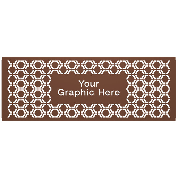 A brown hexagonal sign with white text that says "SelectSpace"