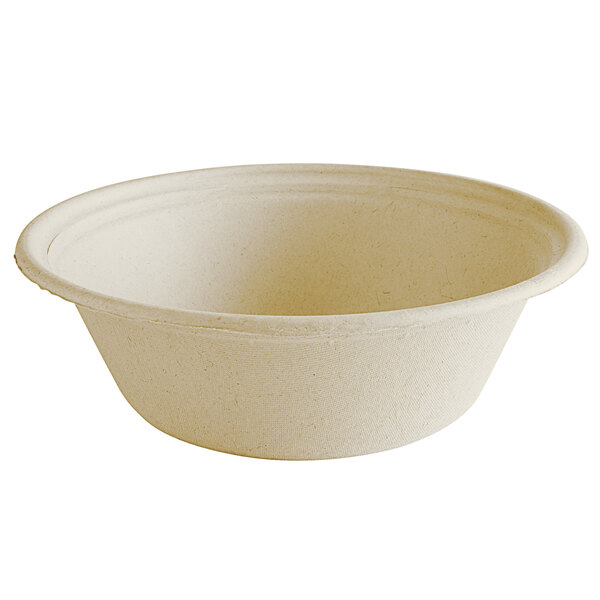 Bagasse Paper Bowl - Compostable Soup Bowl - Go-Compost