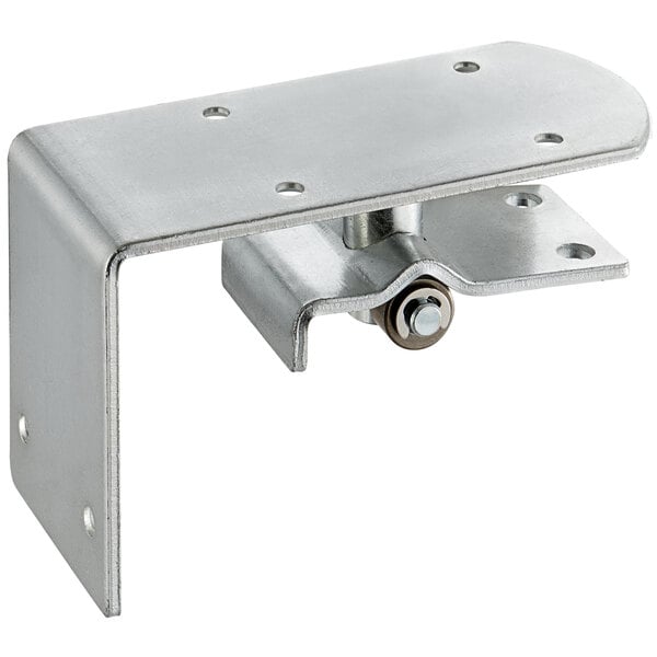 A Curtron top pin assembly metal bracket with screws.