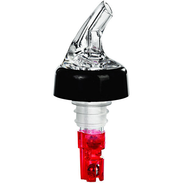 a close-up of a red liquid