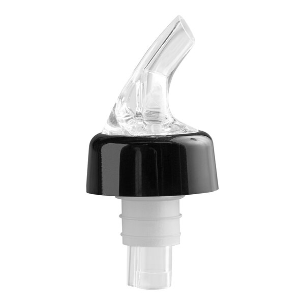Franmara Clear Free Pour Fast Pourer with Black Collar 8236 BU - 12/Pack