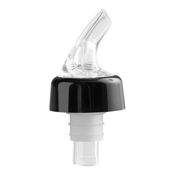 Franmara Clear Free Pour Fast Pourer with Black Collar 8236 BU - 12/Pack