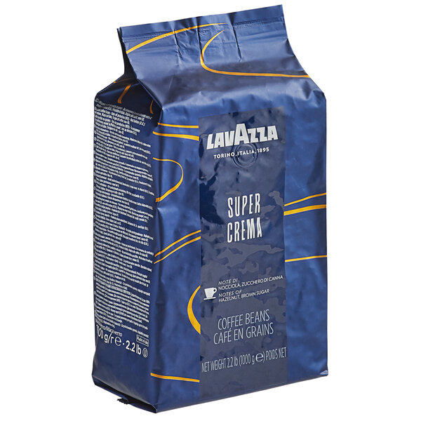 Lavazza Super Crema Whole Bean Espresso 2.2 lb.