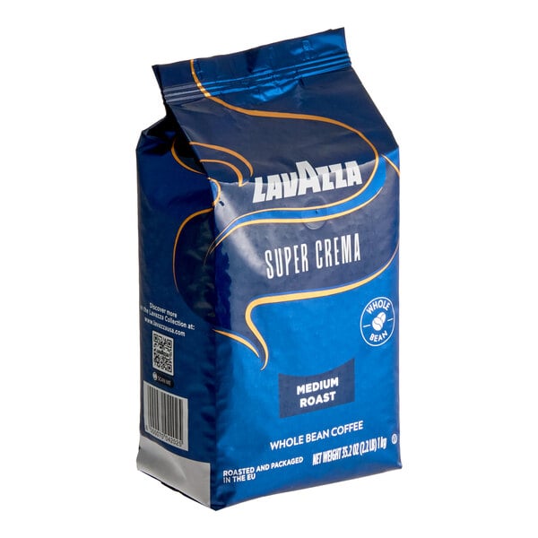 Lavazza Super Crema Whole Bean Espresso 2.2 lb.
