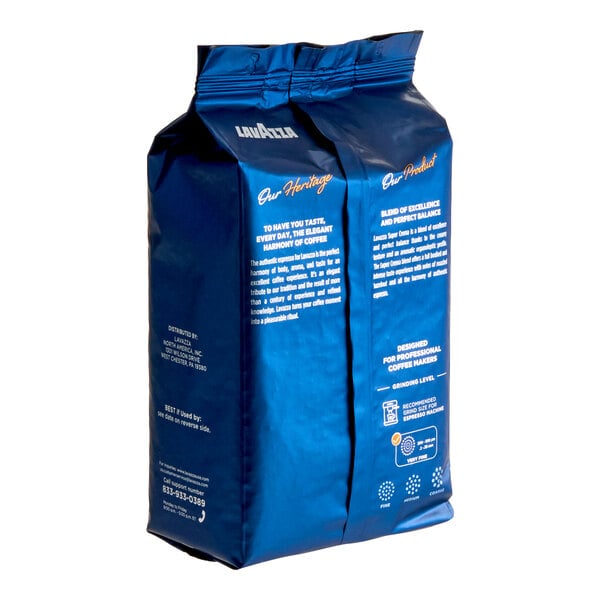 Lavazza Super Crema Whole Bean Espresso 2.2 lb.