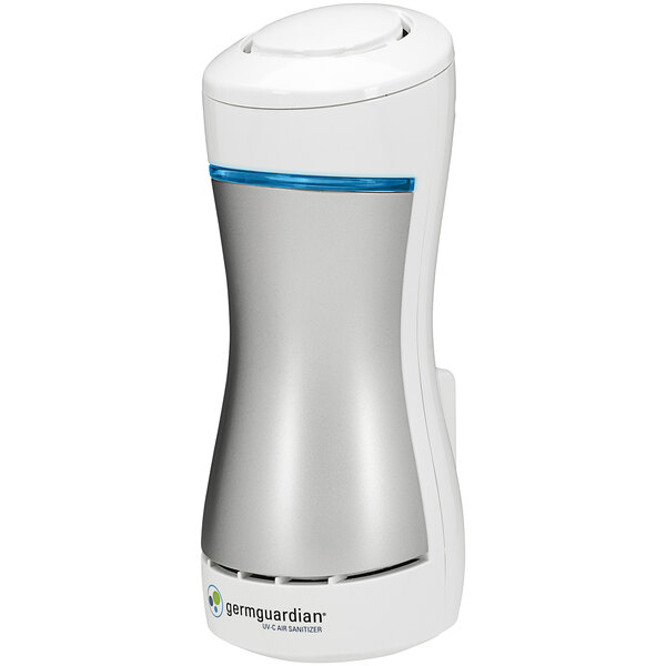 a white and blue object with a blue lid