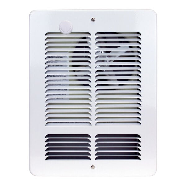 King Electric W Series Economy Wall Vertical Heater with Thermostat W1215-T-W - 120V, 750/1,500W