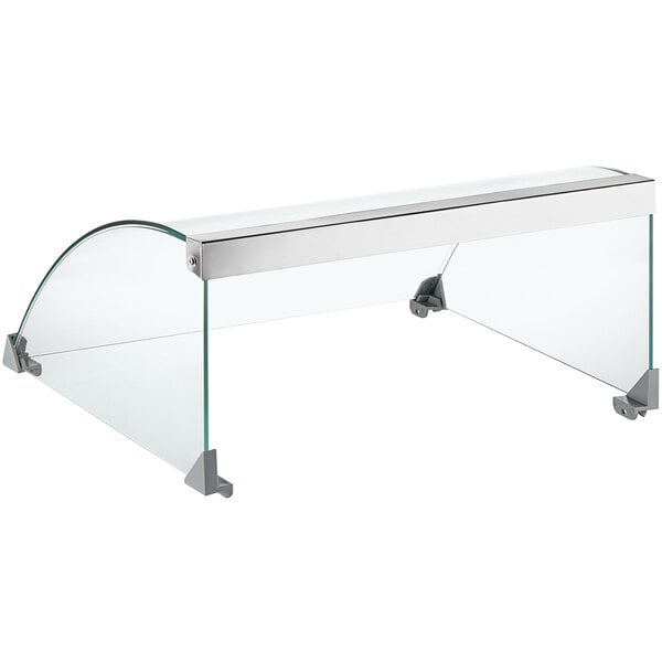 a glass table with a clear top